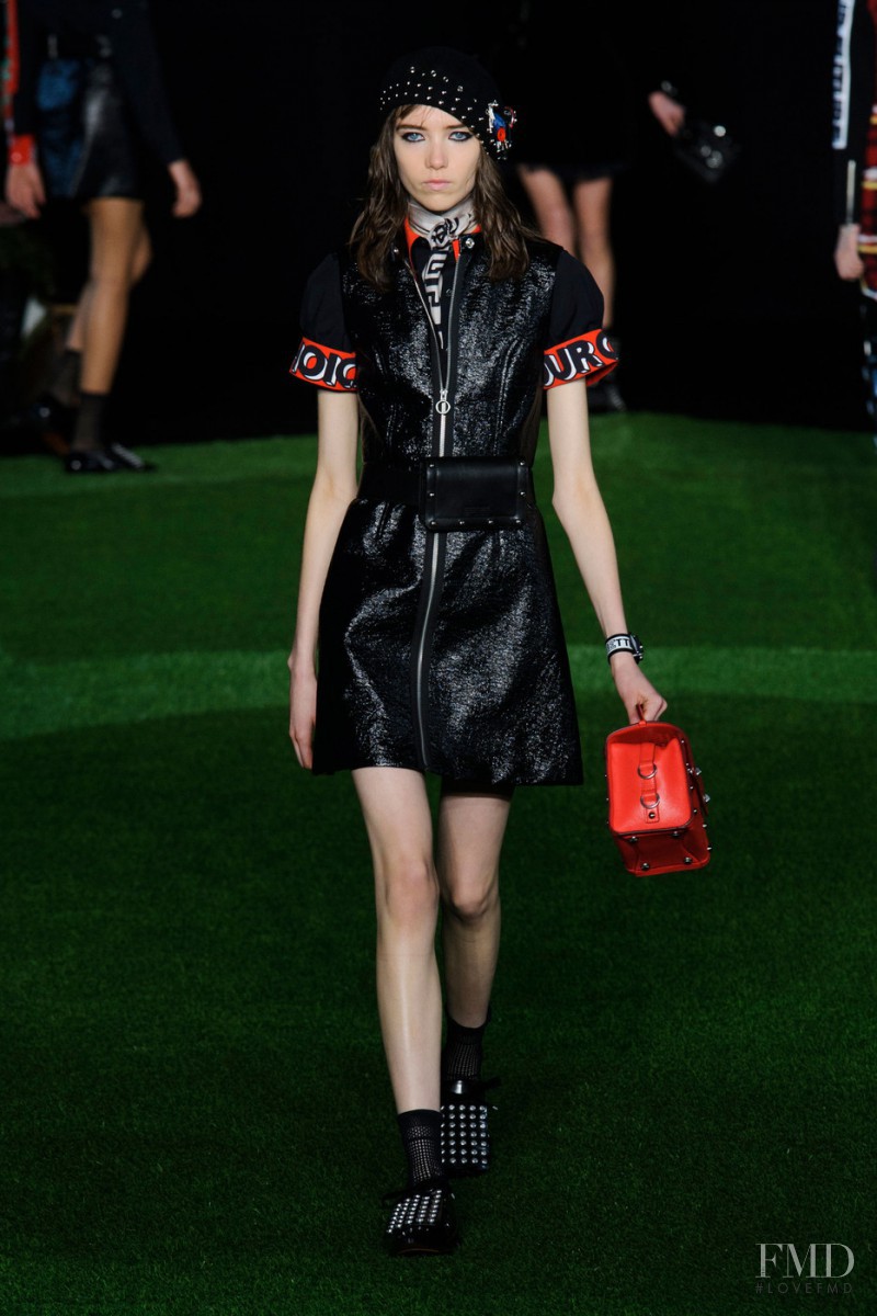 Grace Hartzel featured in  the Marc by Marc Jacobs fashion show for Autumn/Winter 2015