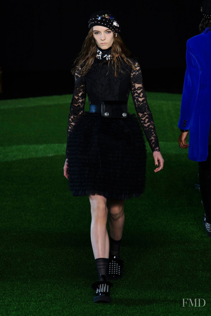 Irina Liss featured in  the Marc by Marc Jacobs fashion show for Autumn/Winter 2015