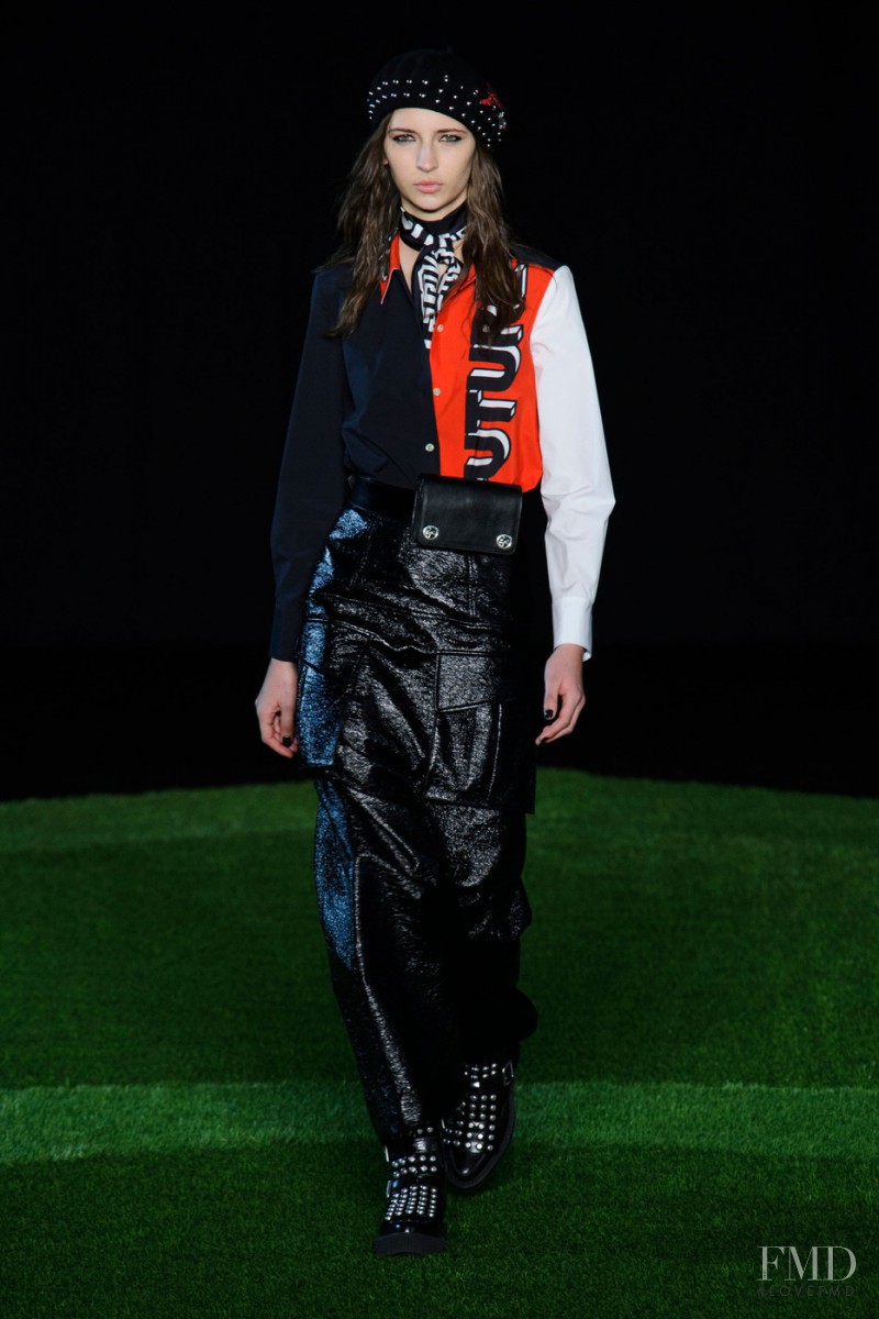 Waleska Gorczevski featured in  the Marc by Marc Jacobs fashion show for Autumn/Winter 2015