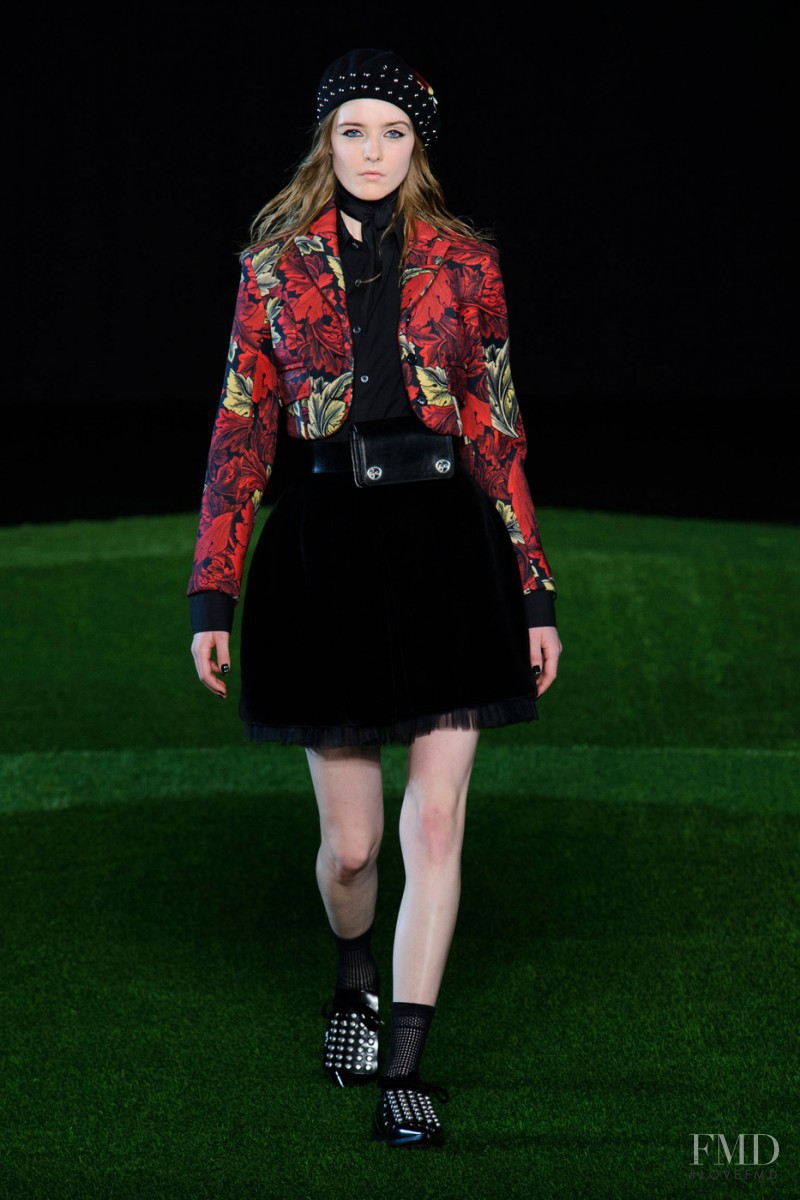 Morta Kontrimaite featured in  the Marc by Marc Jacobs fashion show for Autumn/Winter 2015