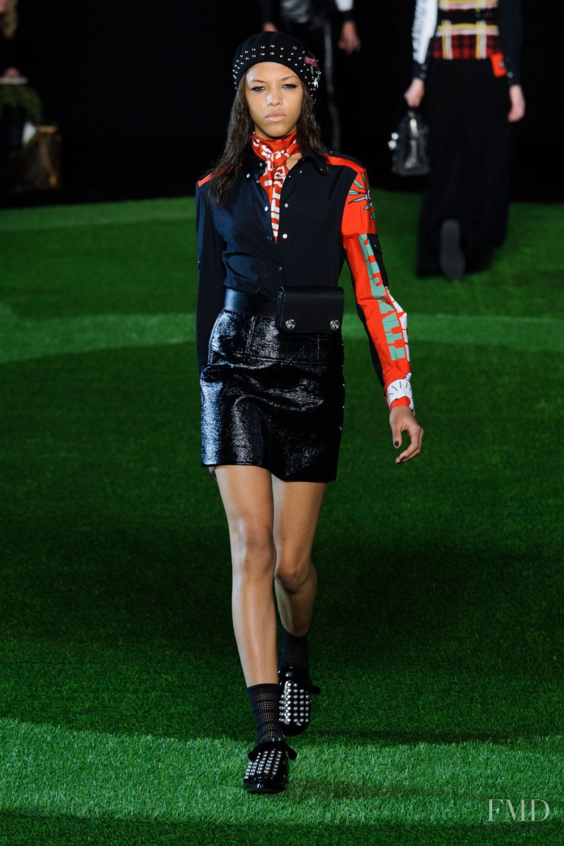 Scarlet Peña featured in  the Marc by Marc Jacobs fashion show for Autumn/Winter 2015