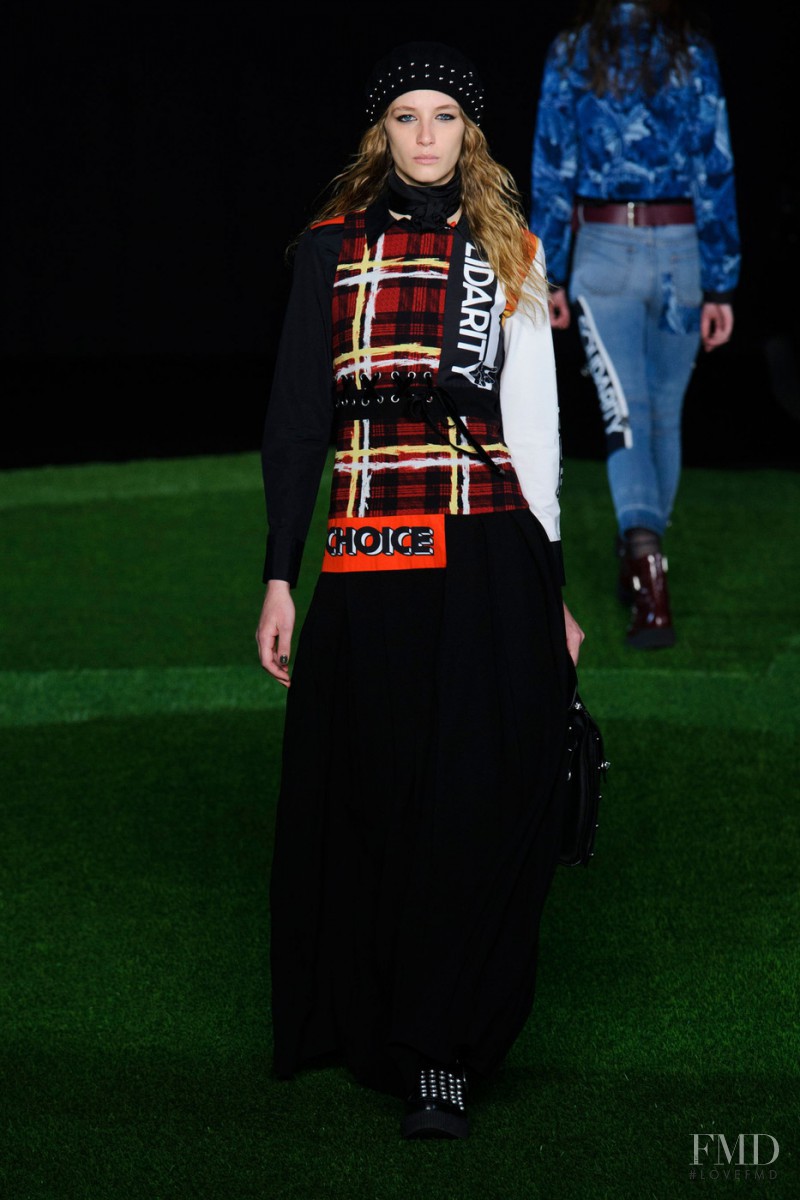Melina Gesto featured in  the Marc by Marc Jacobs fashion show for Autumn/Winter 2015
