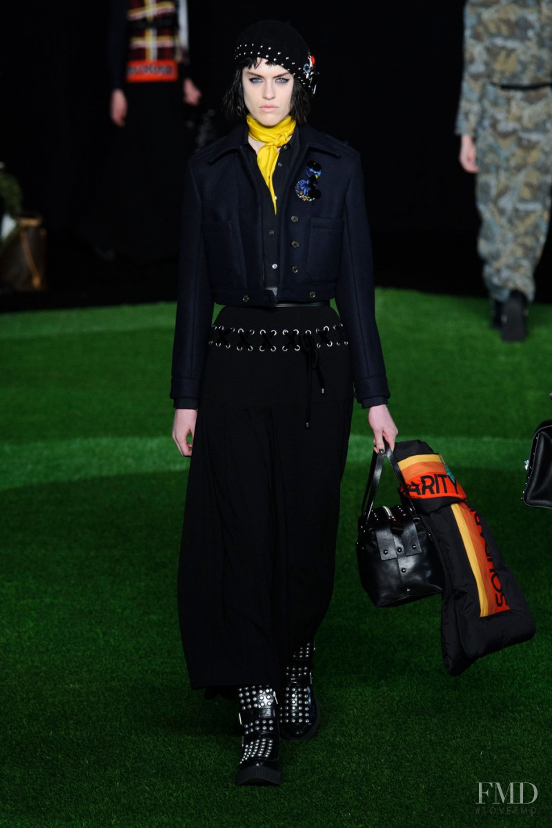 Sarah Brannon featured in  the Marc by Marc Jacobs fashion show for Autumn/Winter 2015