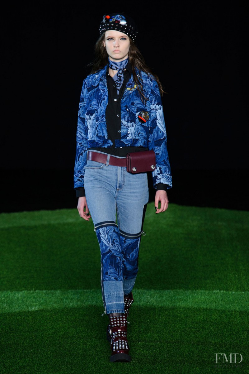 Anna Marija Grostina featured in  the Marc by Marc Jacobs fashion show for Autumn/Winter 2015