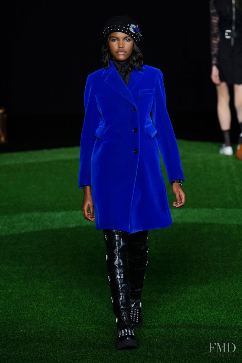 Amilna Estevão featured in  the Marc by Marc Jacobs fashion show for Autumn/Winter 2015