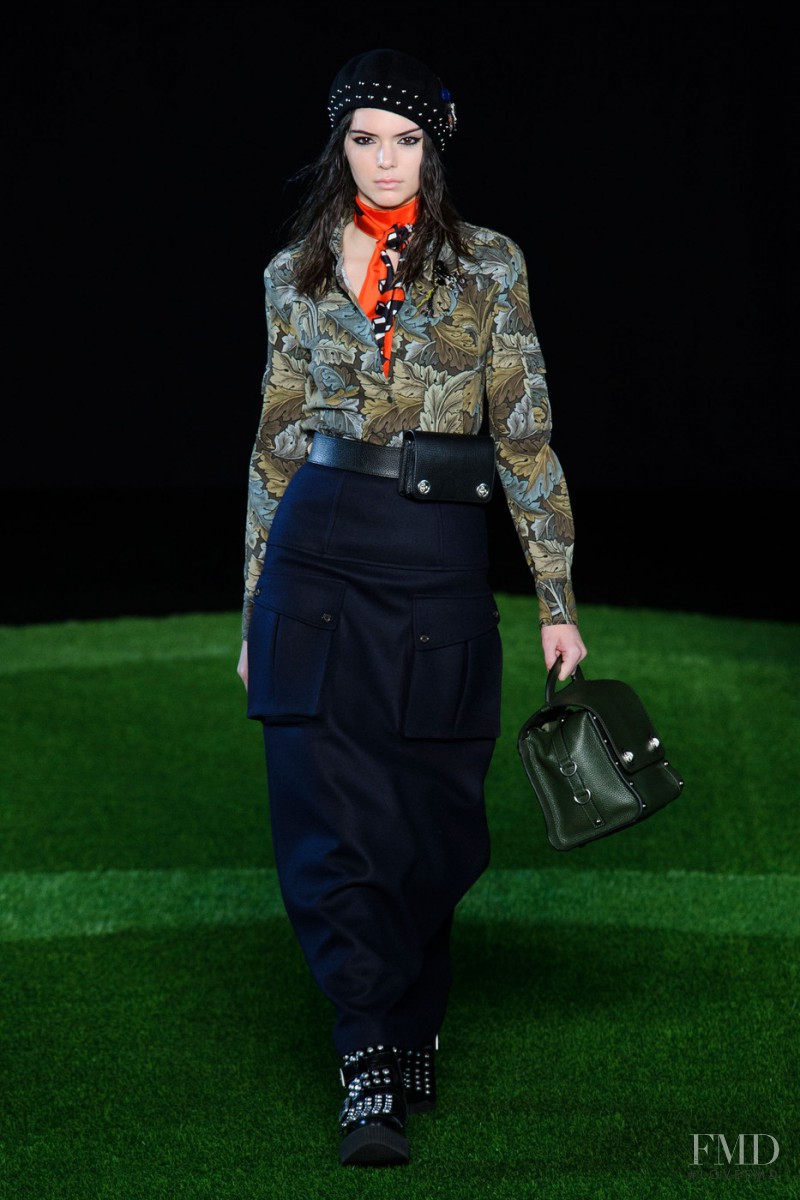 Kendall Jenner featured in  the Marc by Marc Jacobs fashion show for Autumn/Winter 2015