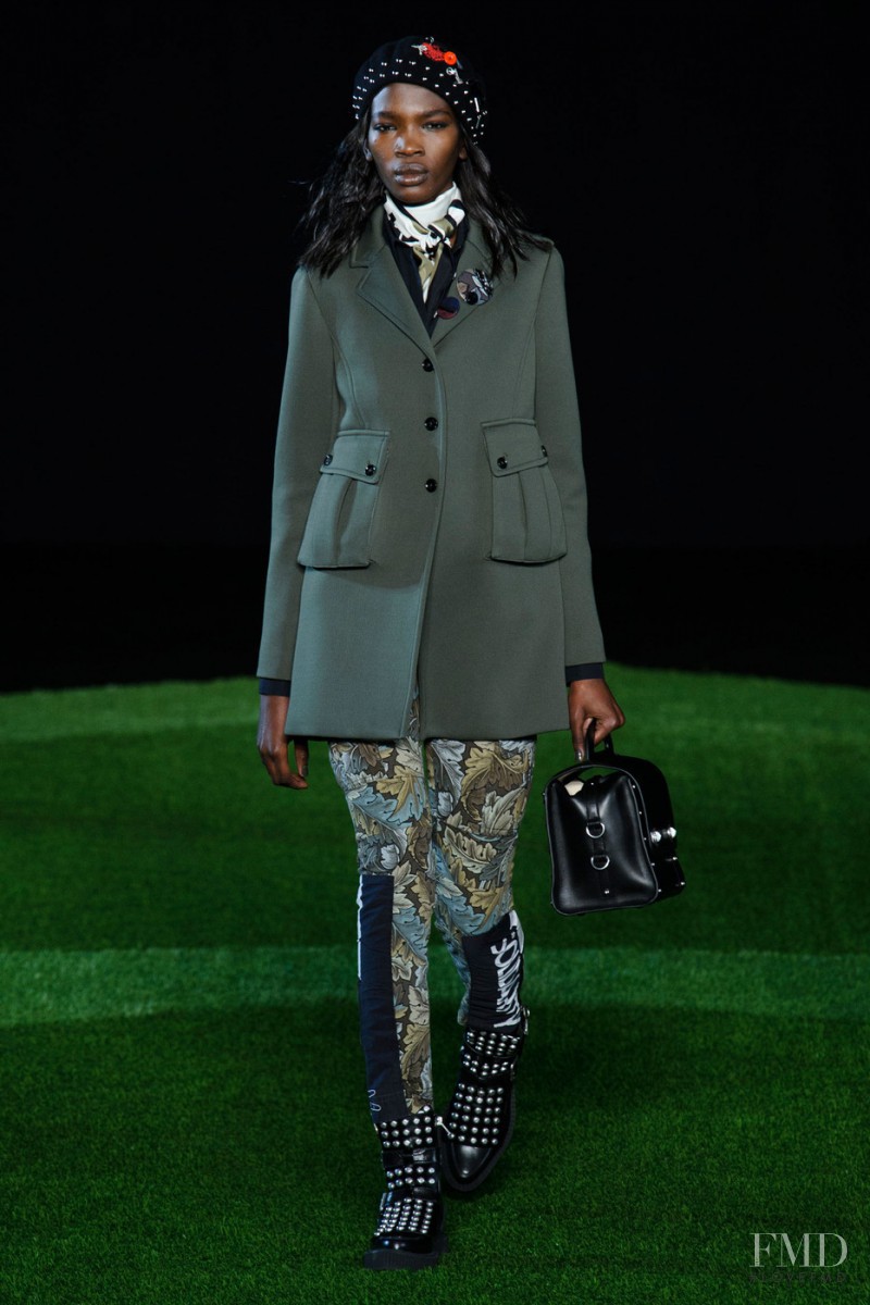Aamito Stacie Lagum featured in  the Marc by Marc Jacobs fashion show for Autumn/Winter 2015
