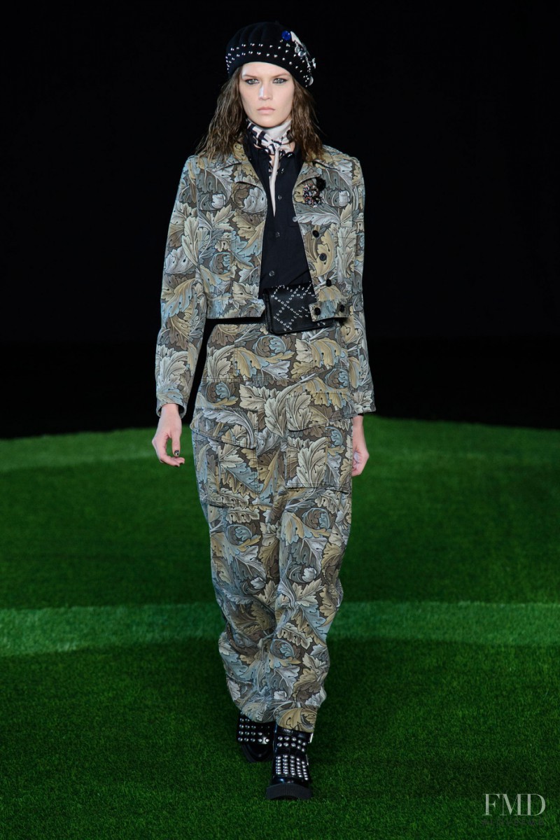 Angel Rutledge featured in  the Marc by Marc Jacobs fashion show for Autumn/Winter 2015