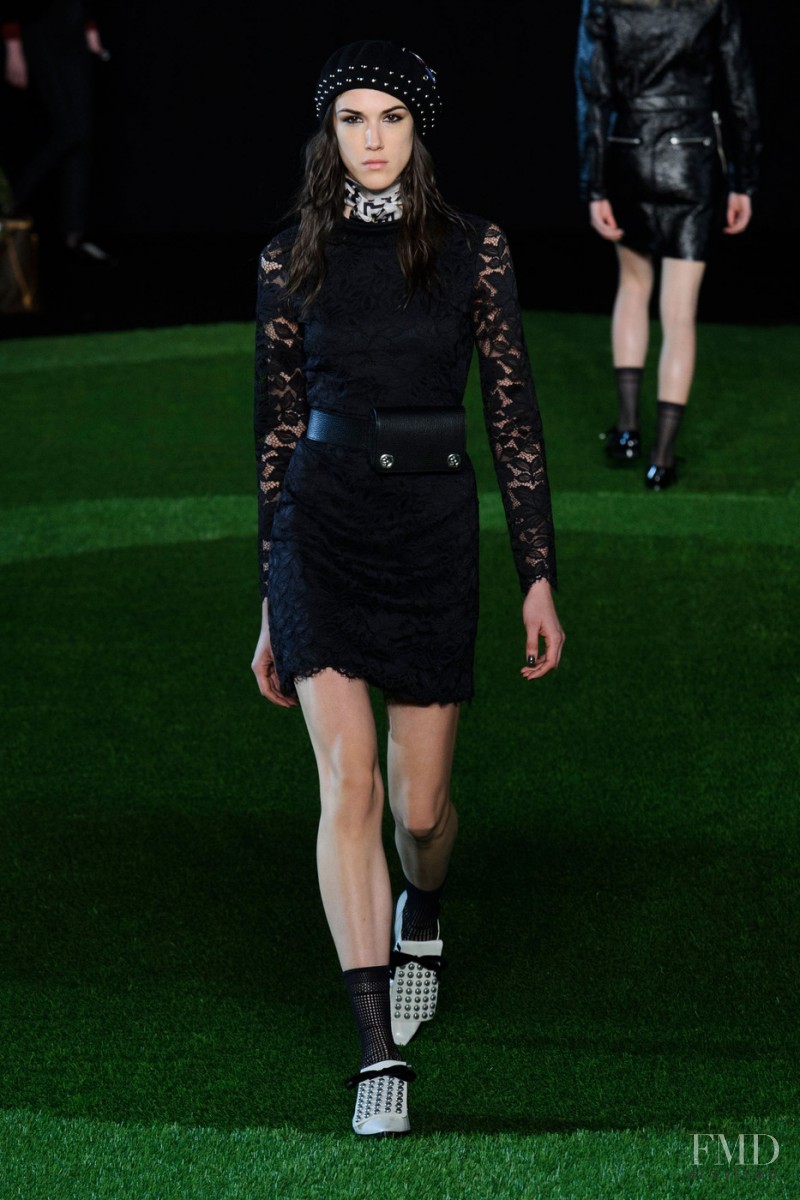 Ana Buljevic featured in  the Marc by Marc Jacobs fashion show for Autumn/Winter 2015