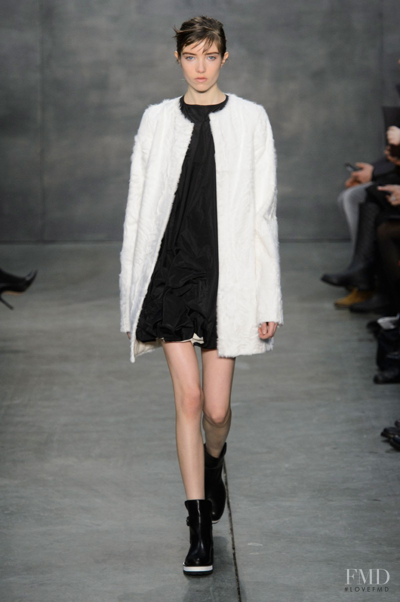Grace Hartzel featured in  the Vera Wang fashion show for Autumn/Winter 2015