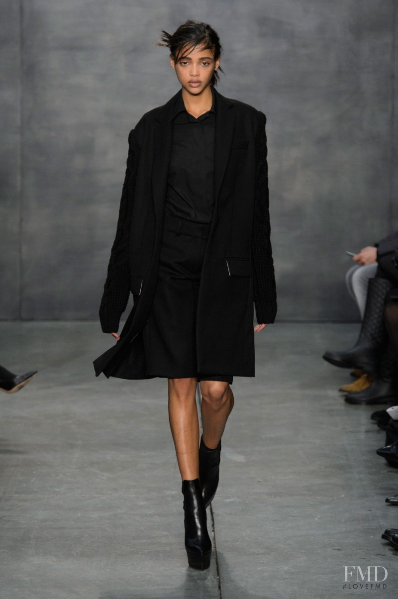 Aya Jones featured in  the Vera Wang fashion show for Autumn/Winter 2015