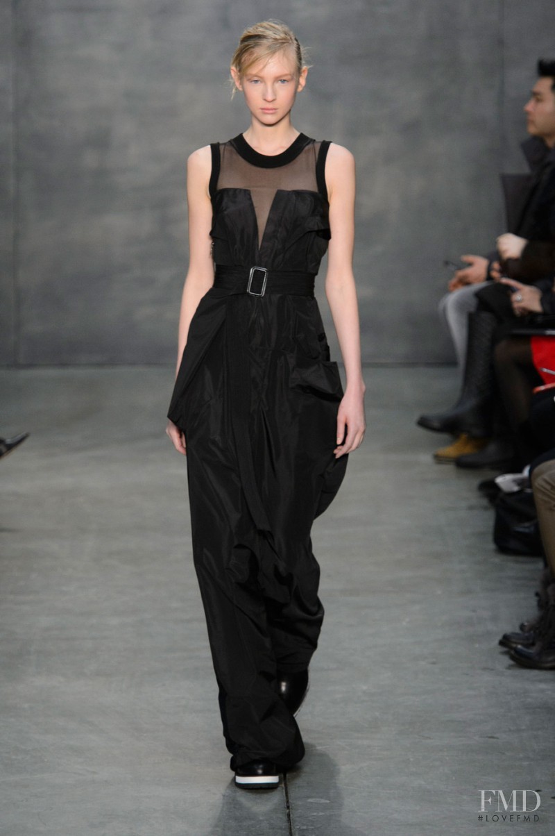 Nastya Sten featured in  the Vera Wang fashion show for Autumn/Winter 2015