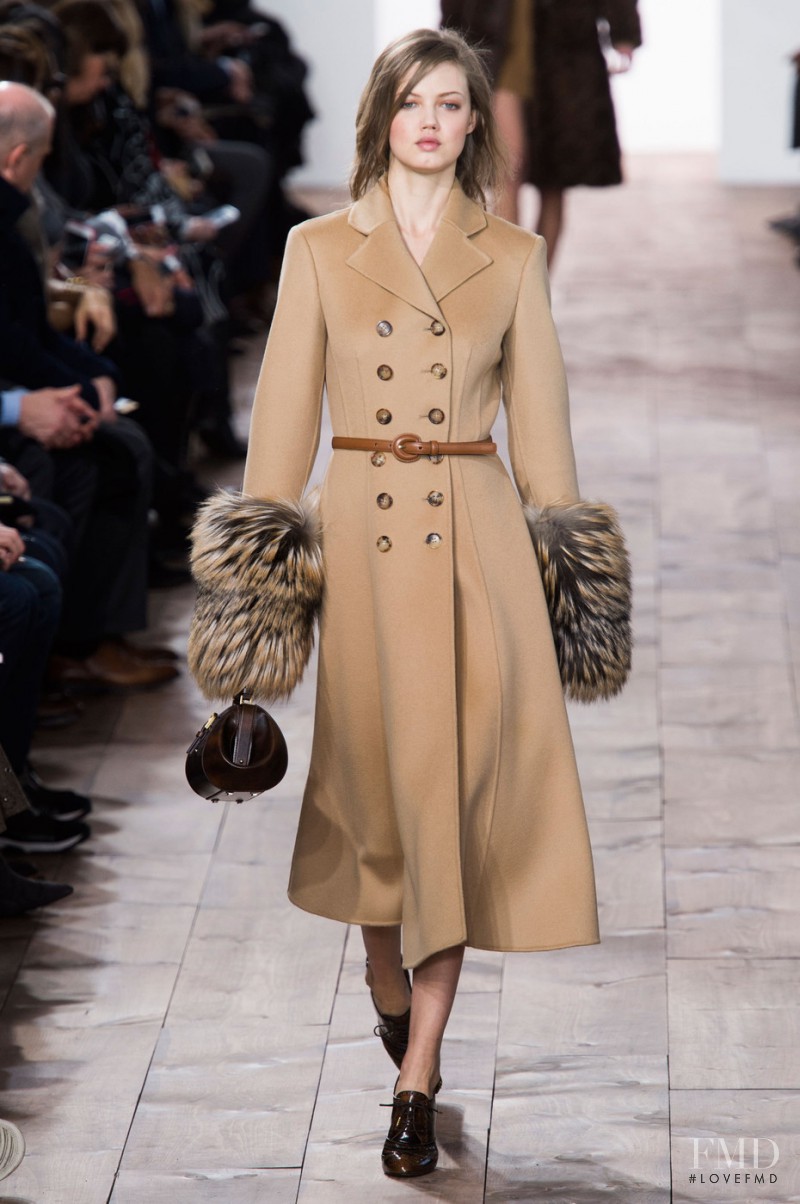 Lindsey Wixson featured in  the Michael Kors Collection fashion show for Autumn/Winter 2015