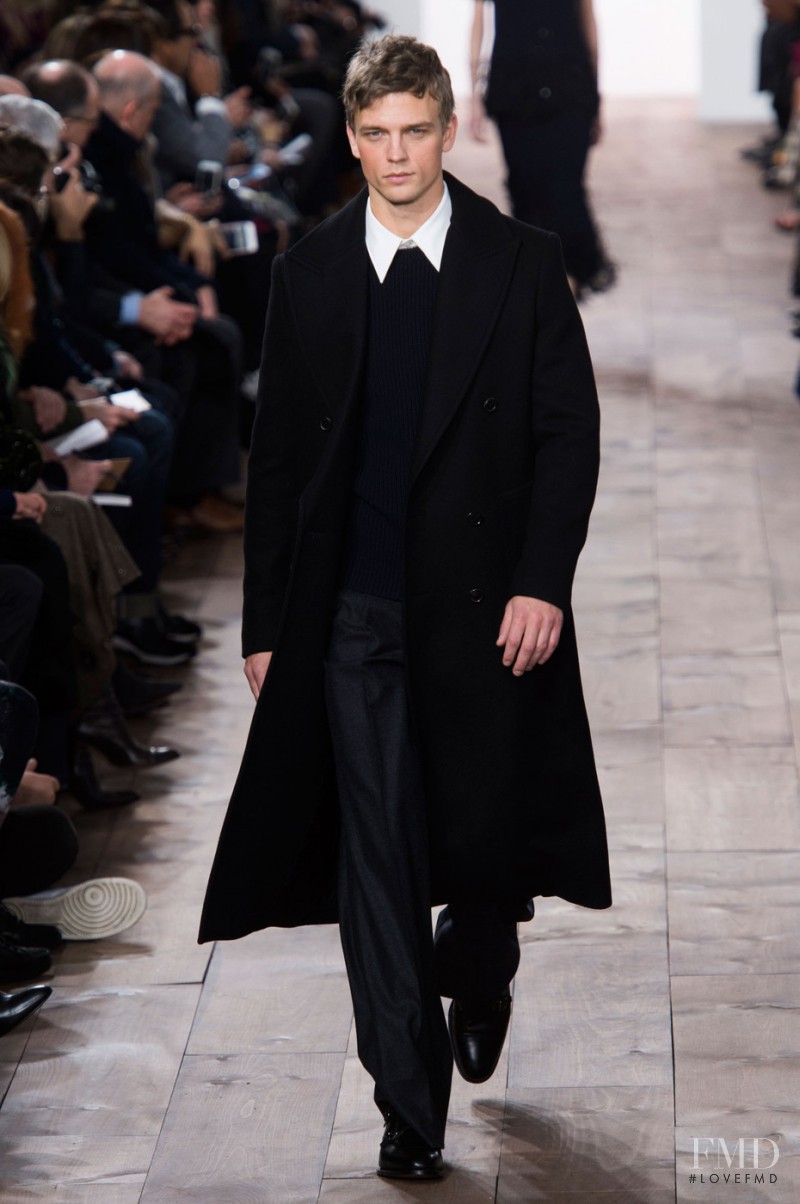 Benjamin Eidem featured in  the Michael Kors Collection fashion show for Autumn/Winter 2015