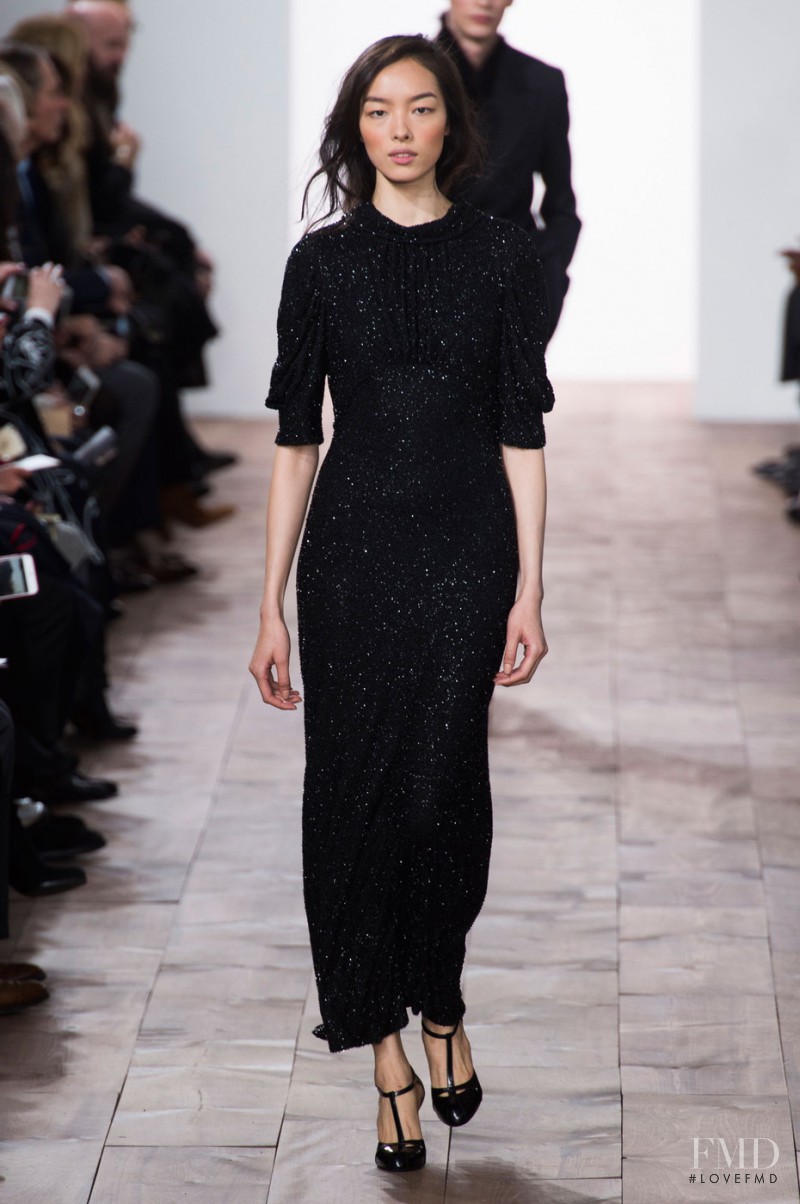 Fei Fei Sun featured in  the Michael Kors Collection fashion show for Autumn/Winter 2015