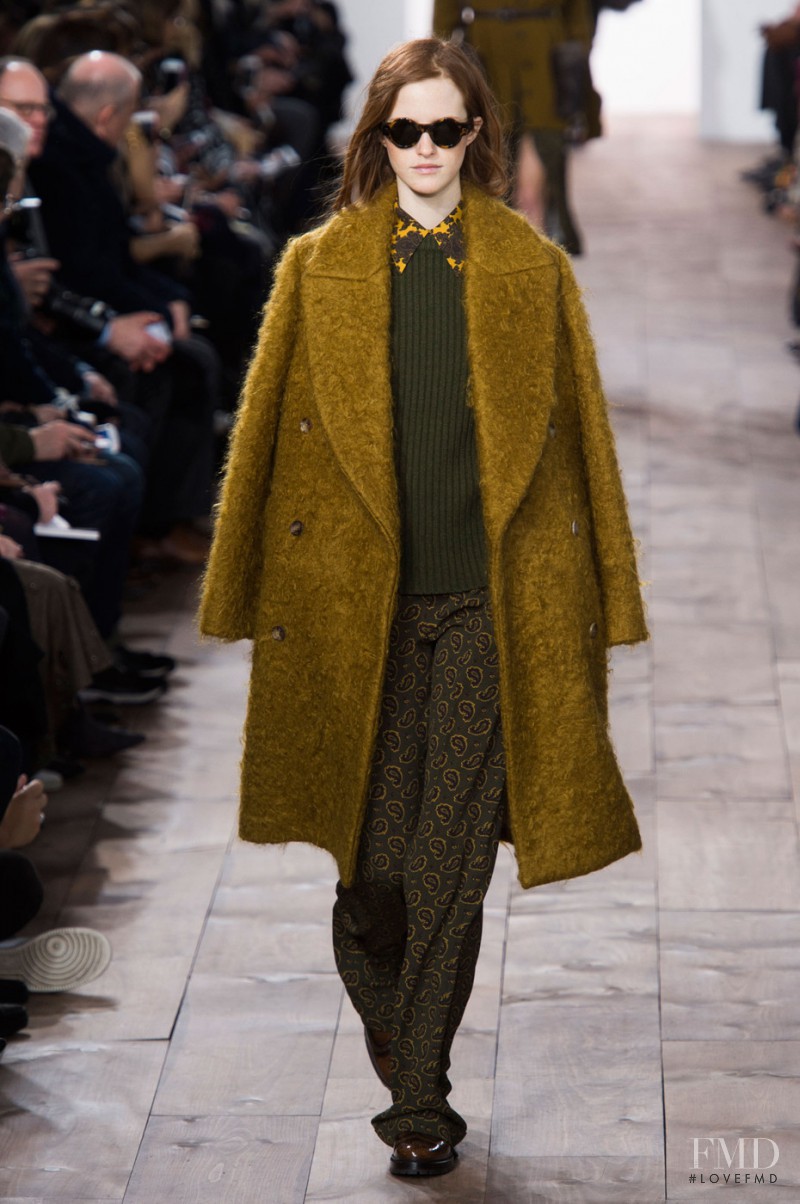 Magdalena Jasek featured in  the Michael Kors Collection fashion show for Autumn/Winter 2015