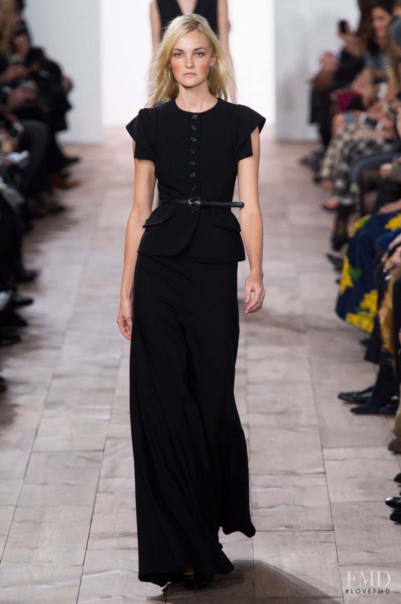 Caroline Trentini featured in  the Michael Kors Collection fashion show for Autumn/Winter 2015
