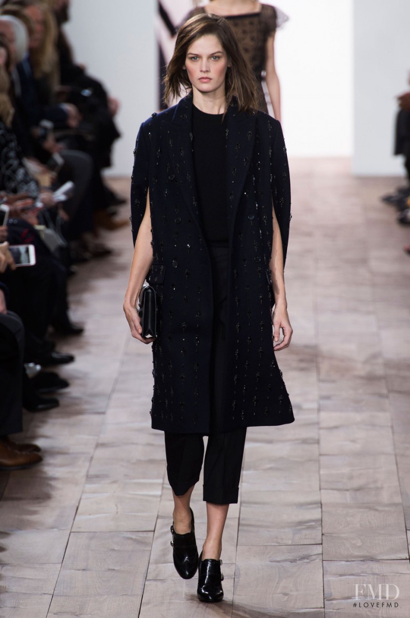 Angel Rutledge featured in  the Michael Kors Collection fashion show for Autumn/Winter 2015