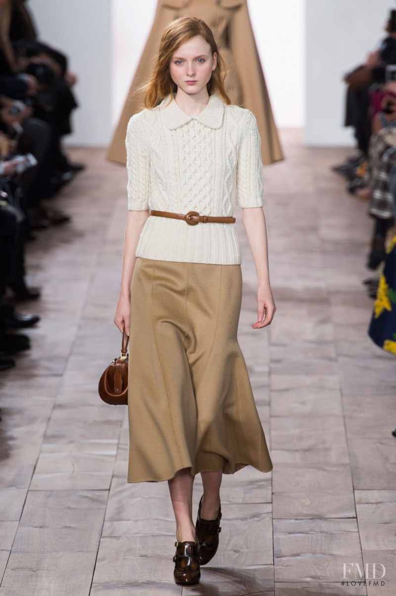 Madison Stubbington featured in  the Michael Kors Collection fashion show for Autumn/Winter 2015