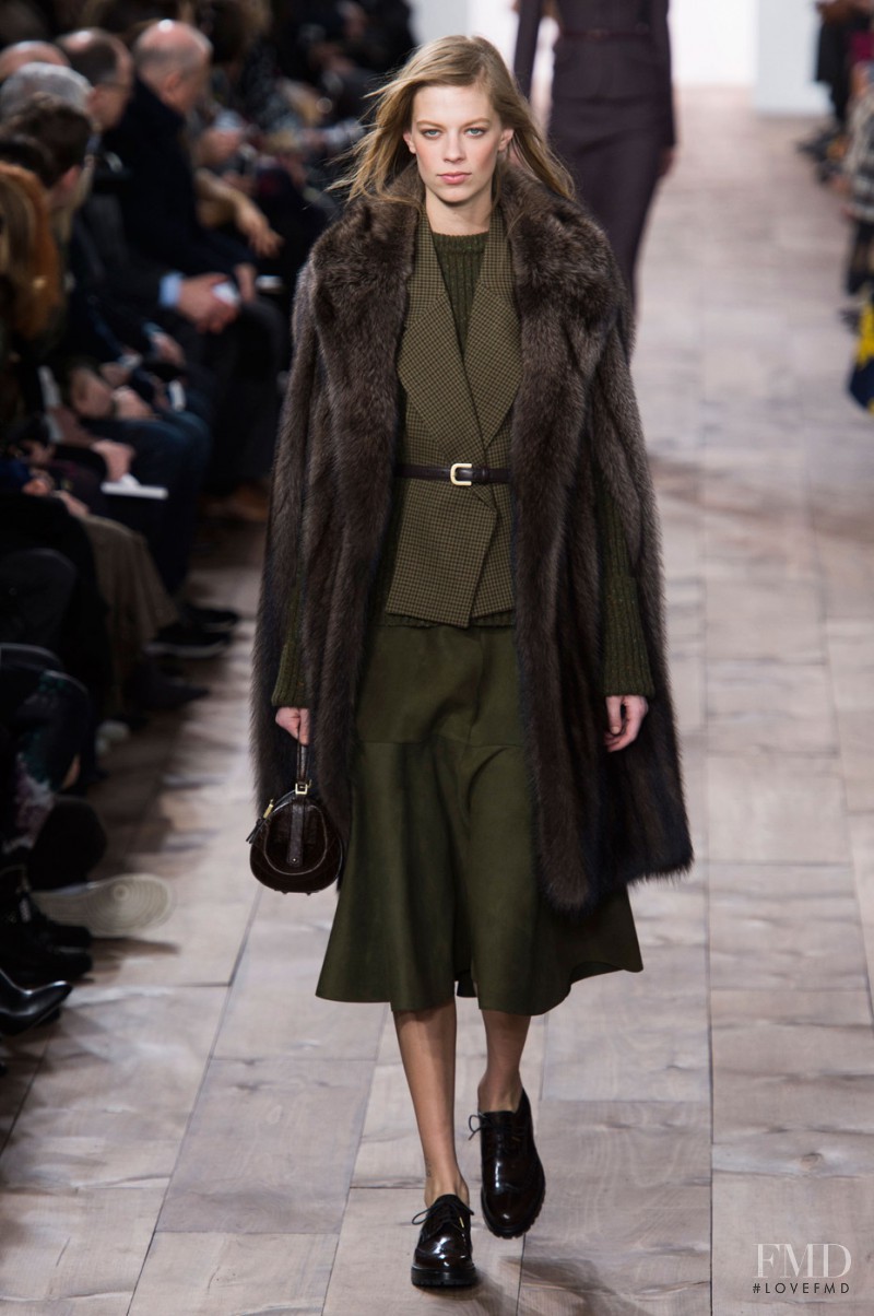 Lexi Boling featured in  the Michael Kors Collection fashion show for Autumn/Winter 2015