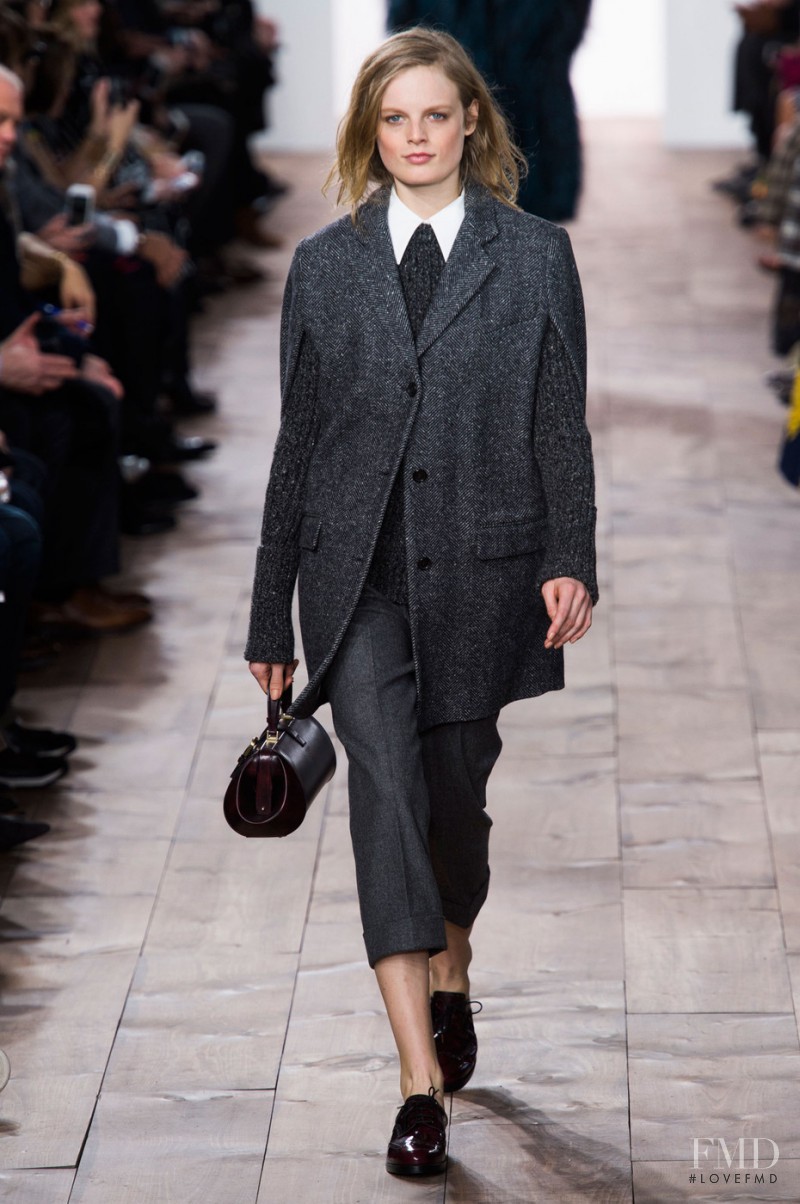 Hanne Gaby Odiele featured in  the Michael Kors Collection fashion show for Autumn/Winter 2015