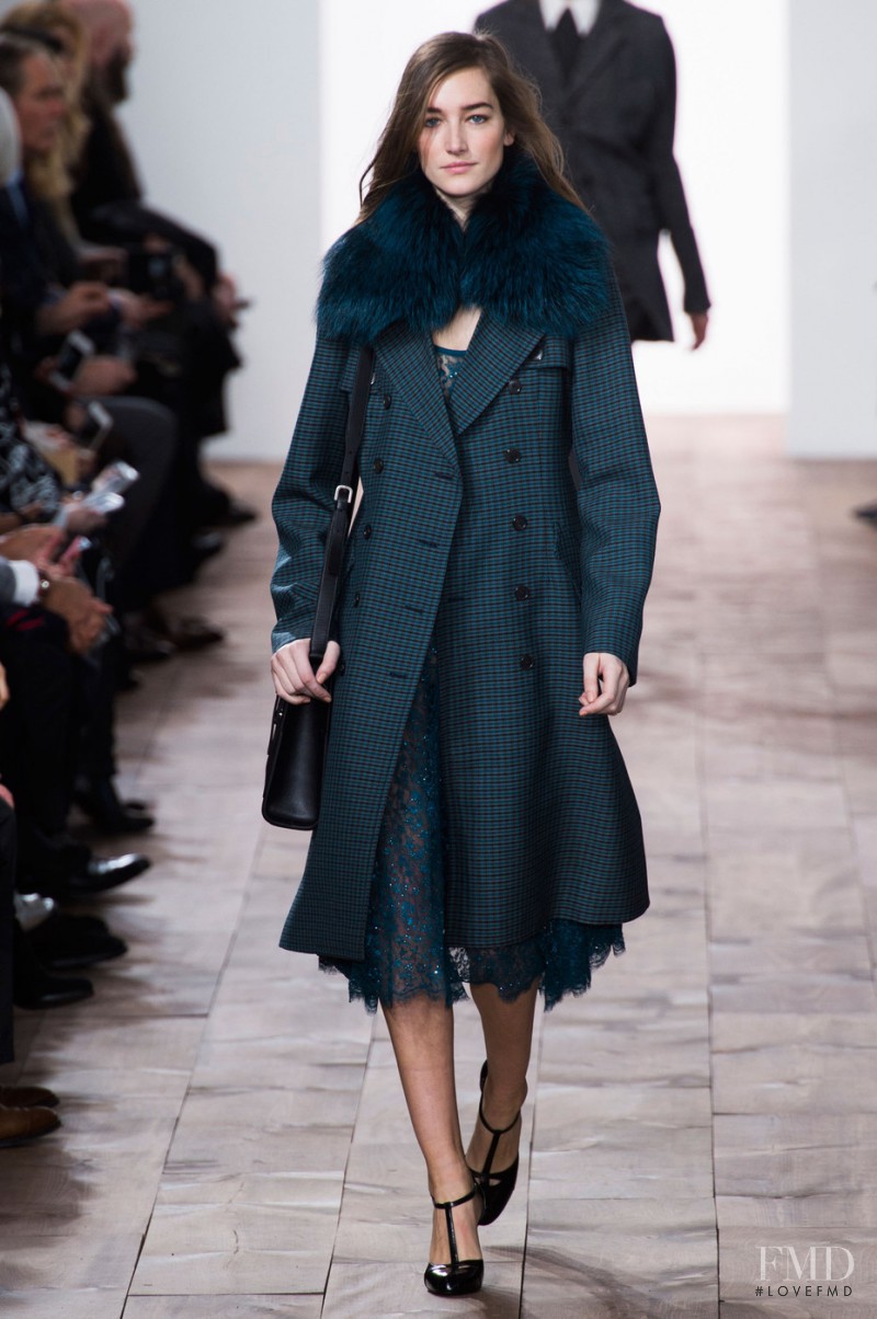 Joséphine Le Tutour featured in  the Michael Kors Collection fashion show for Autumn/Winter 2015