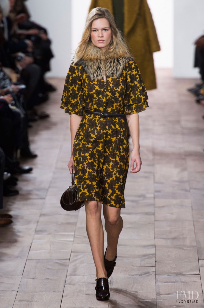 Anna Ewers featured in  the Michael Kors Collection fashion show for Autumn/Winter 2015