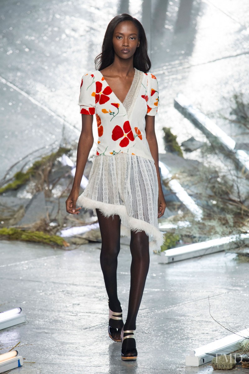 Riley Montana featured in  the Rodarte fashion show for Autumn/Winter 2015