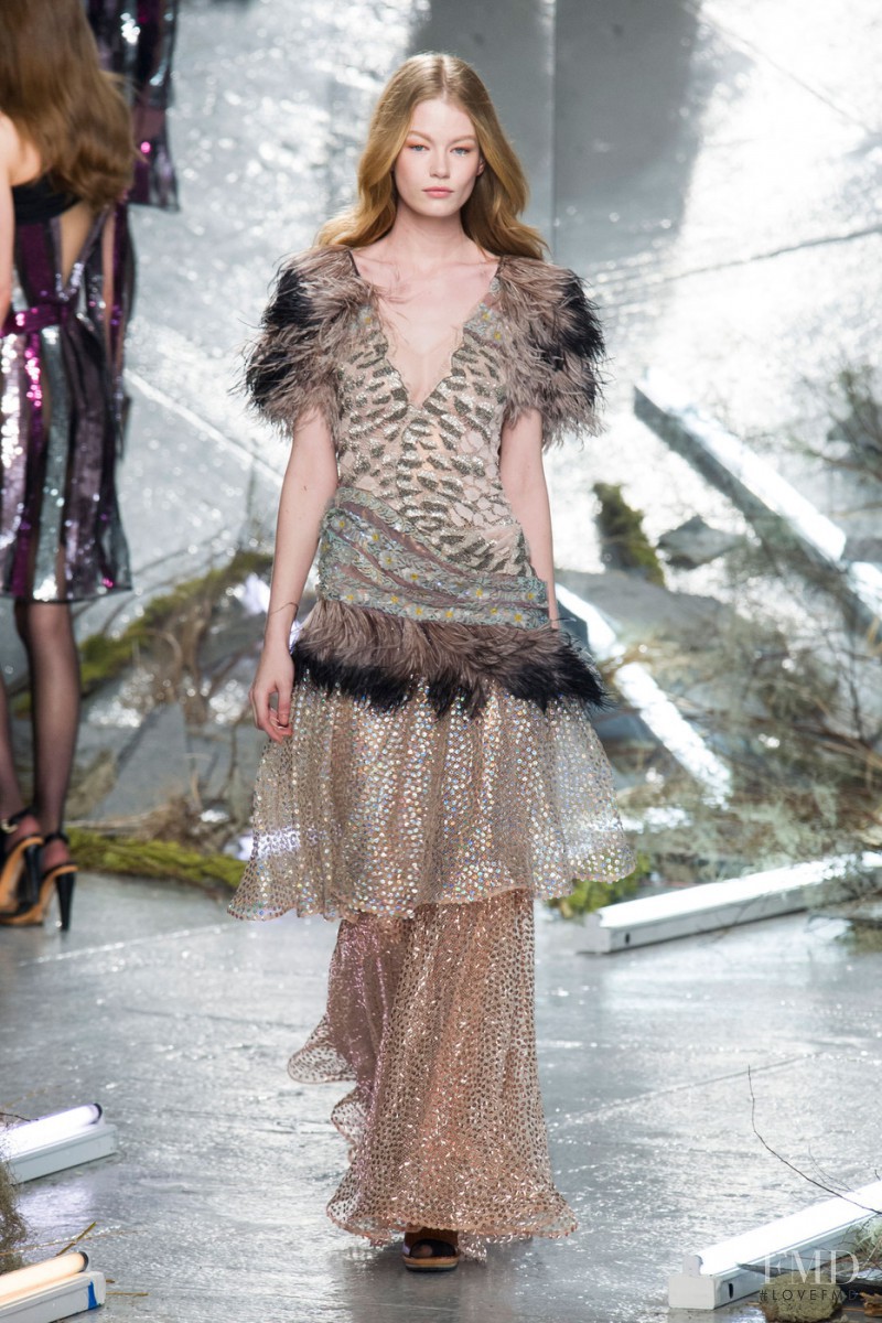Hollie May Saker featured in  the Rodarte fashion show for Autumn/Winter 2015