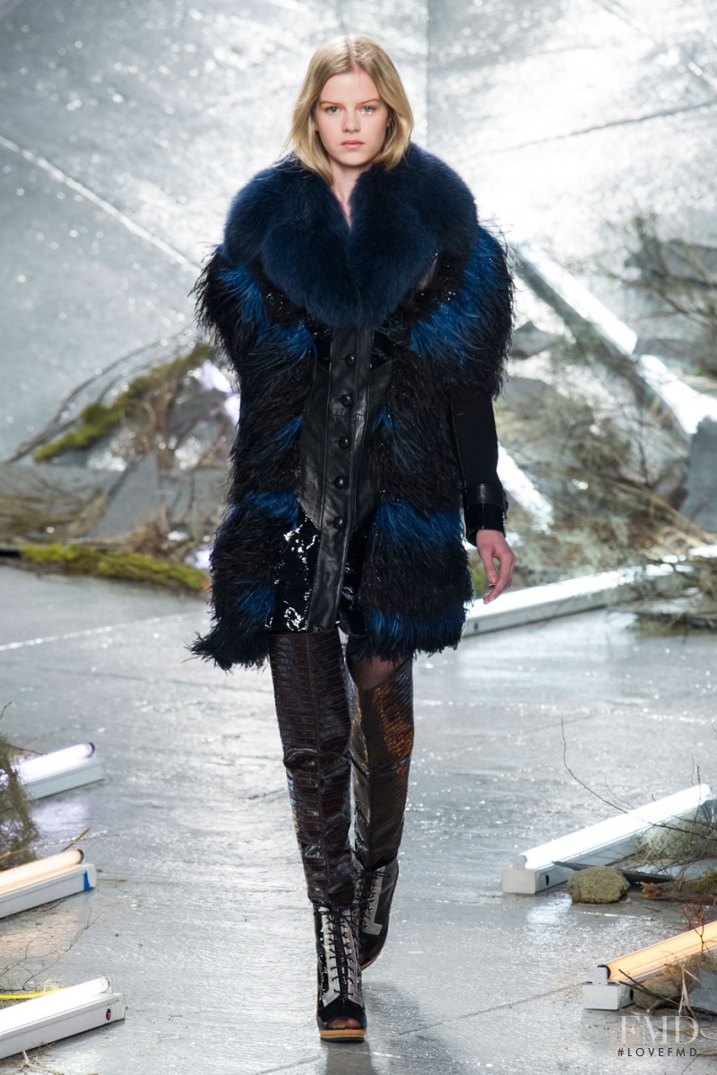 Kadri Vahersalu featured in  the Rodarte fashion show for Autumn/Winter 2015