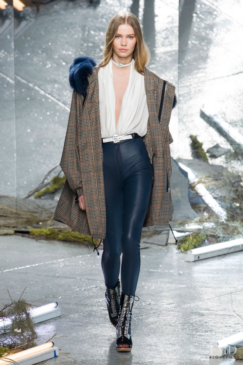 Kirstin Kragh Liljegren featured in  the Rodarte fashion show for Autumn/Winter 2015