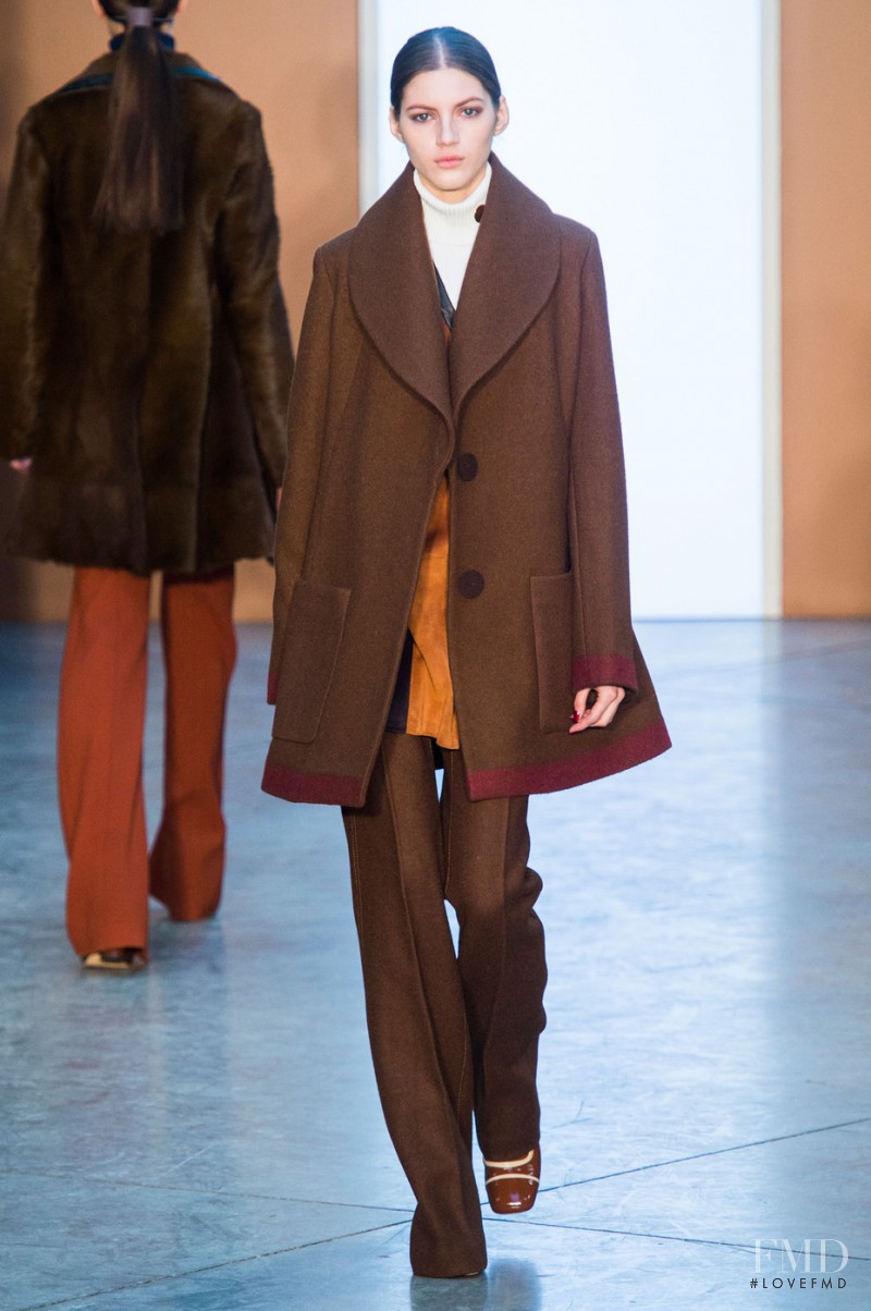 Valery Kaufman featured in  the Derek Lam fashion show for Autumn/Winter 2015
