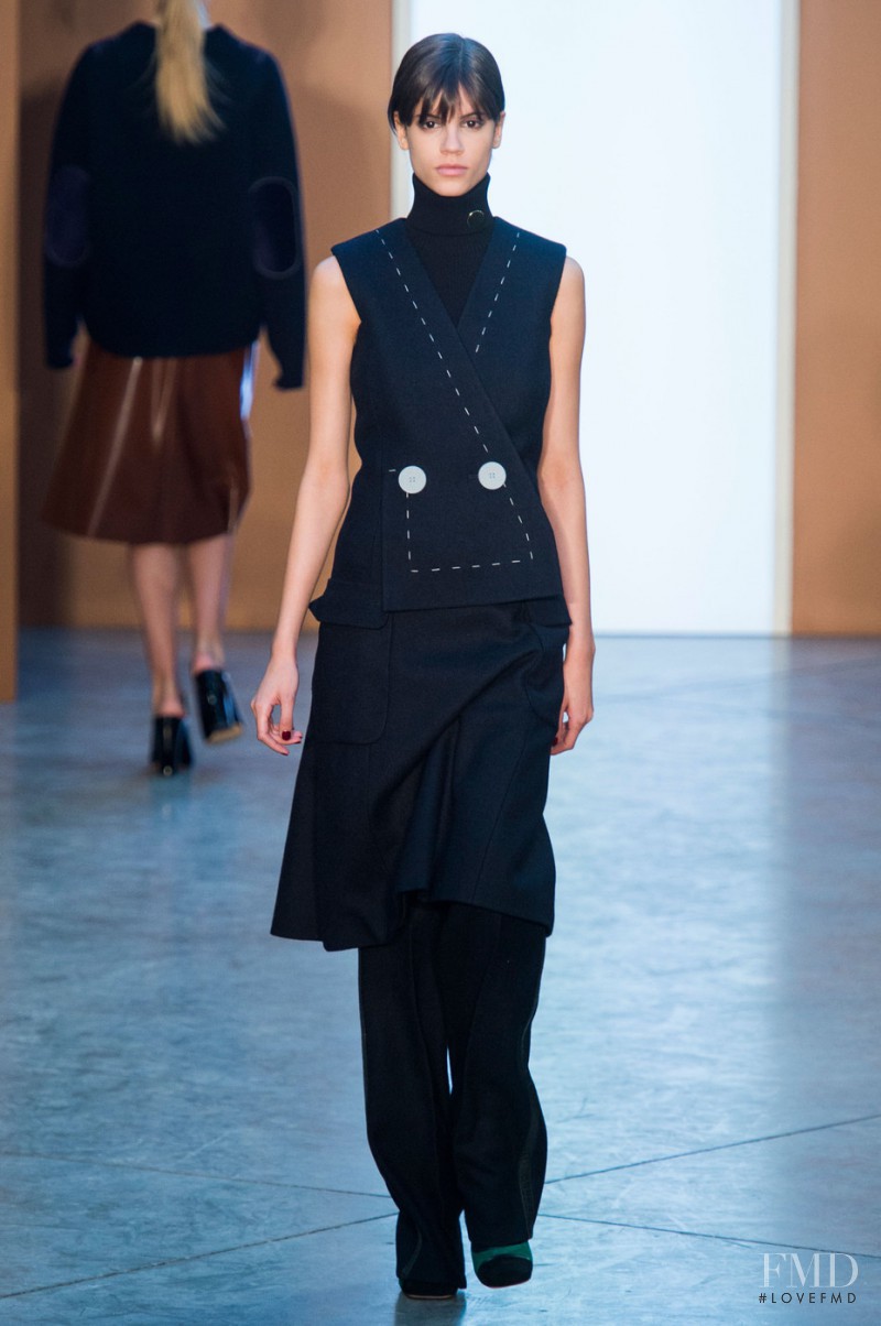 Antonina Petkovic featured in  the Derek Lam fashion show for Autumn/Winter 2015