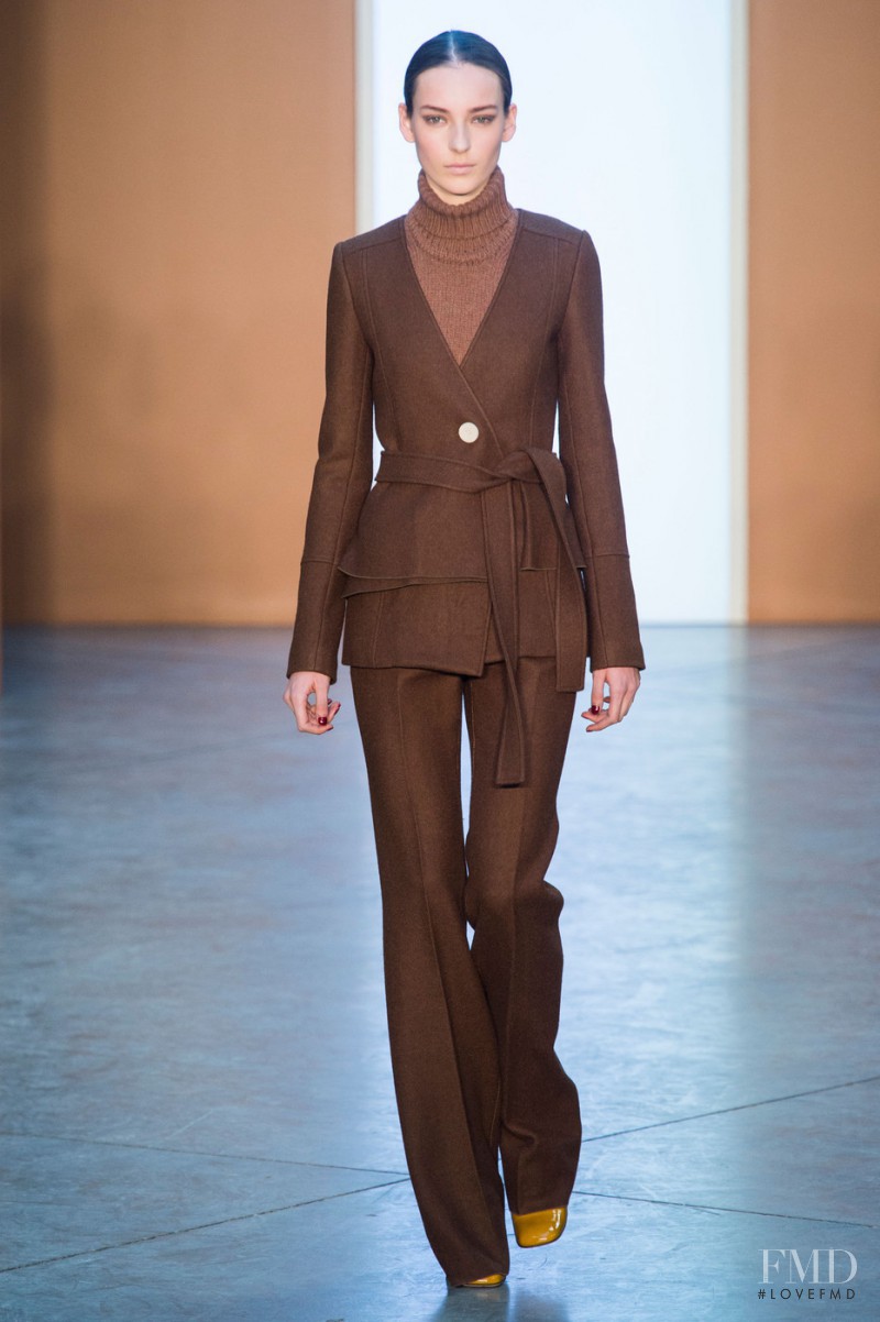 Julia Bergshoeff featured in  the Derek Lam fashion show for Autumn/Winter 2015