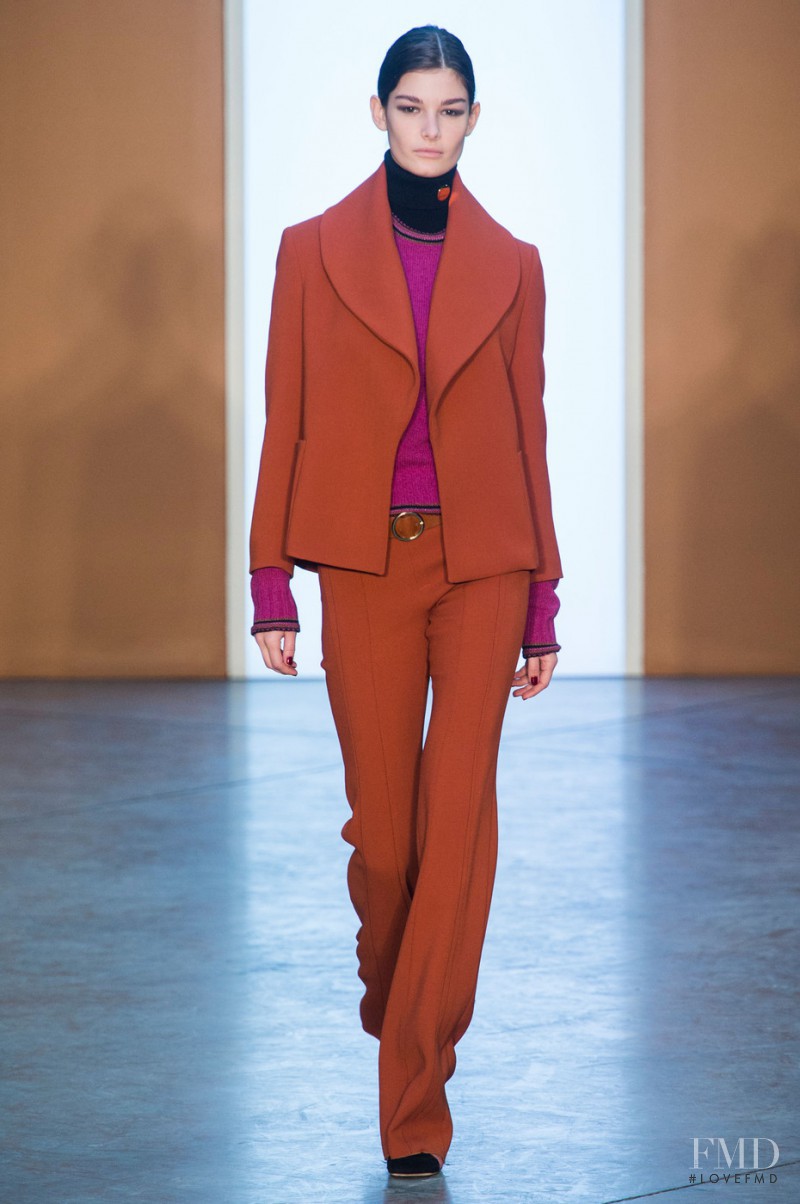 Ophélie Guillermand featured in  the Derek Lam fashion show for Autumn/Winter 2015