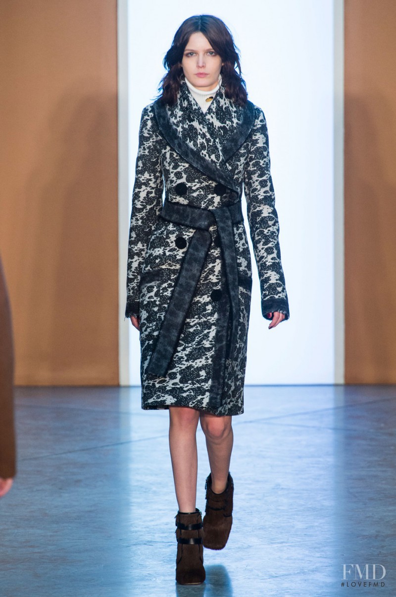 Zlata Mangafic featured in  the Derek Lam fashion show for Autumn/Winter 2015