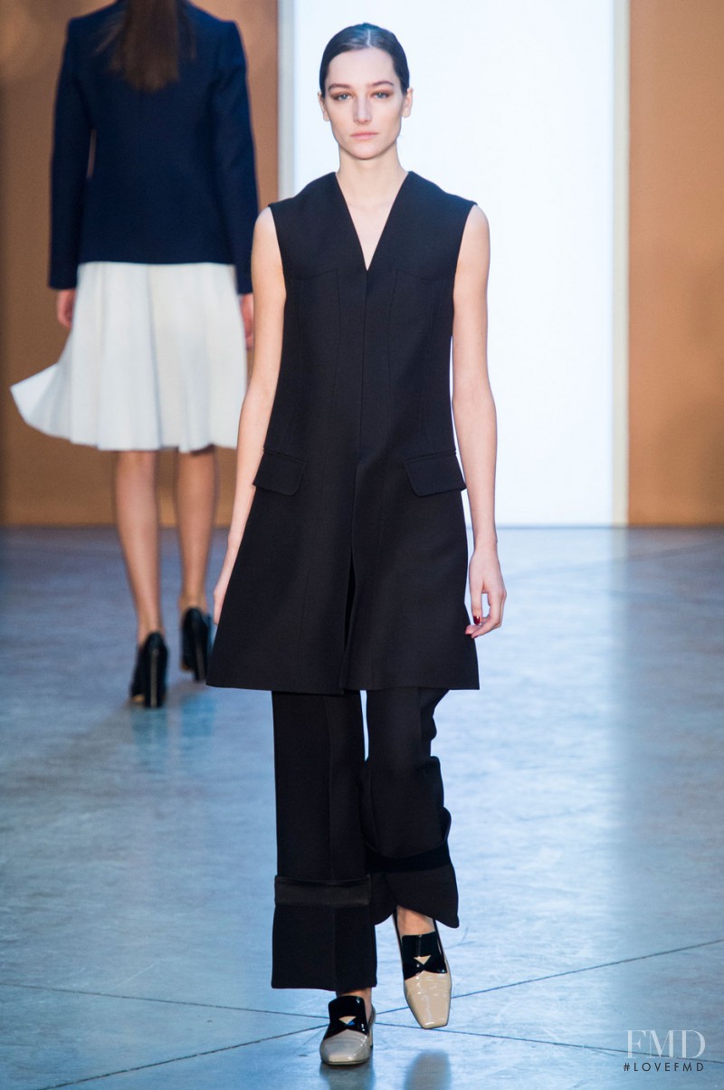 Joséphine Le Tutour featured in  the Derek Lam fashion show for Autumn/Winter 2015