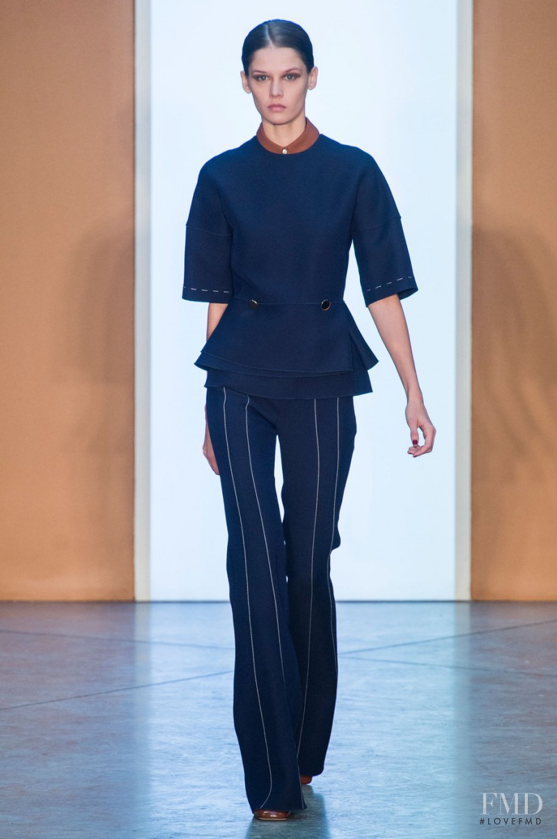 Angel Rutledge featured in  the Derek Lam fashion show for Autumn/Winter 2015