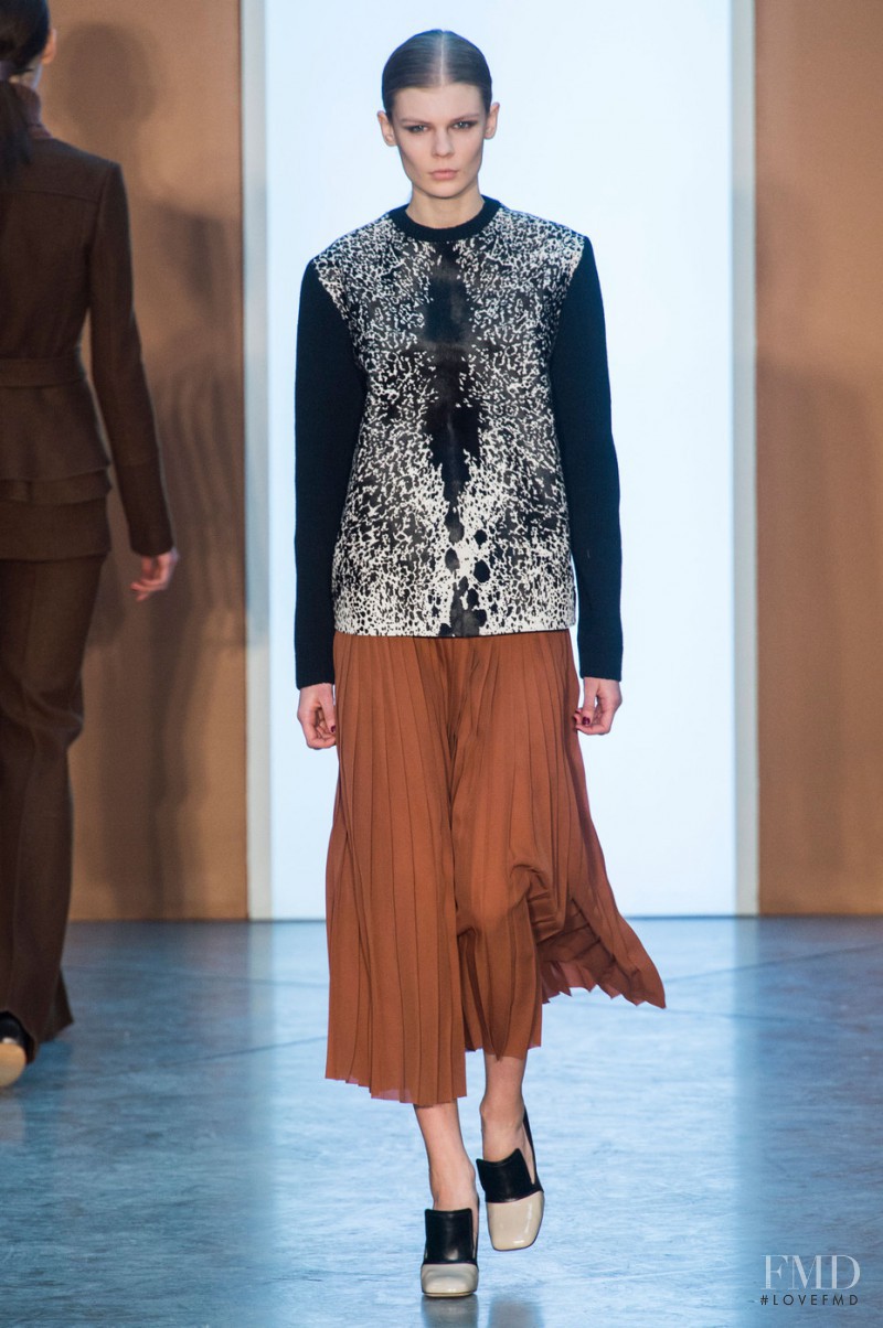 Alexandra Elizabeth Ljadov featured in  the Derek Lam fashion show for Autumn/Winter 2015