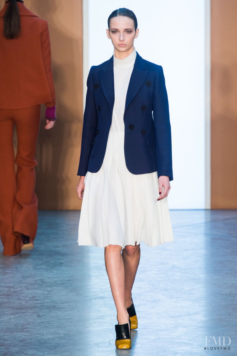 Waleska Gorczevski featured in  the Derek Lam fashion show for Autumn/Winter 2015