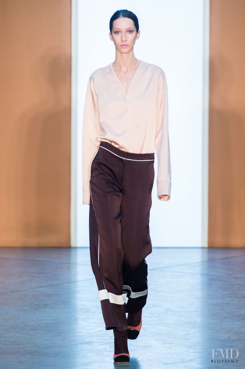 Alana Zimmer featured in  the Derek Lam fashion show for Autumn/Winter 2015