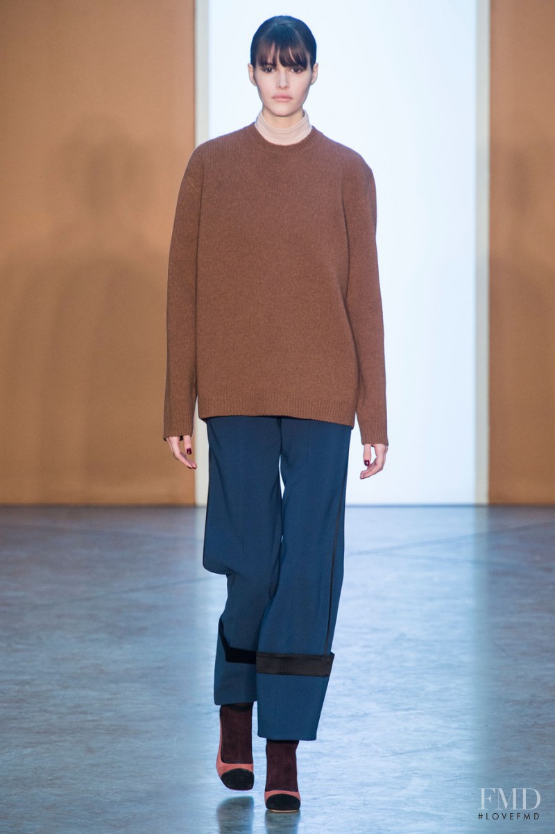 Vanessa Moody featured in  the Derek Lam fashion show for Autumn/Winter 2015