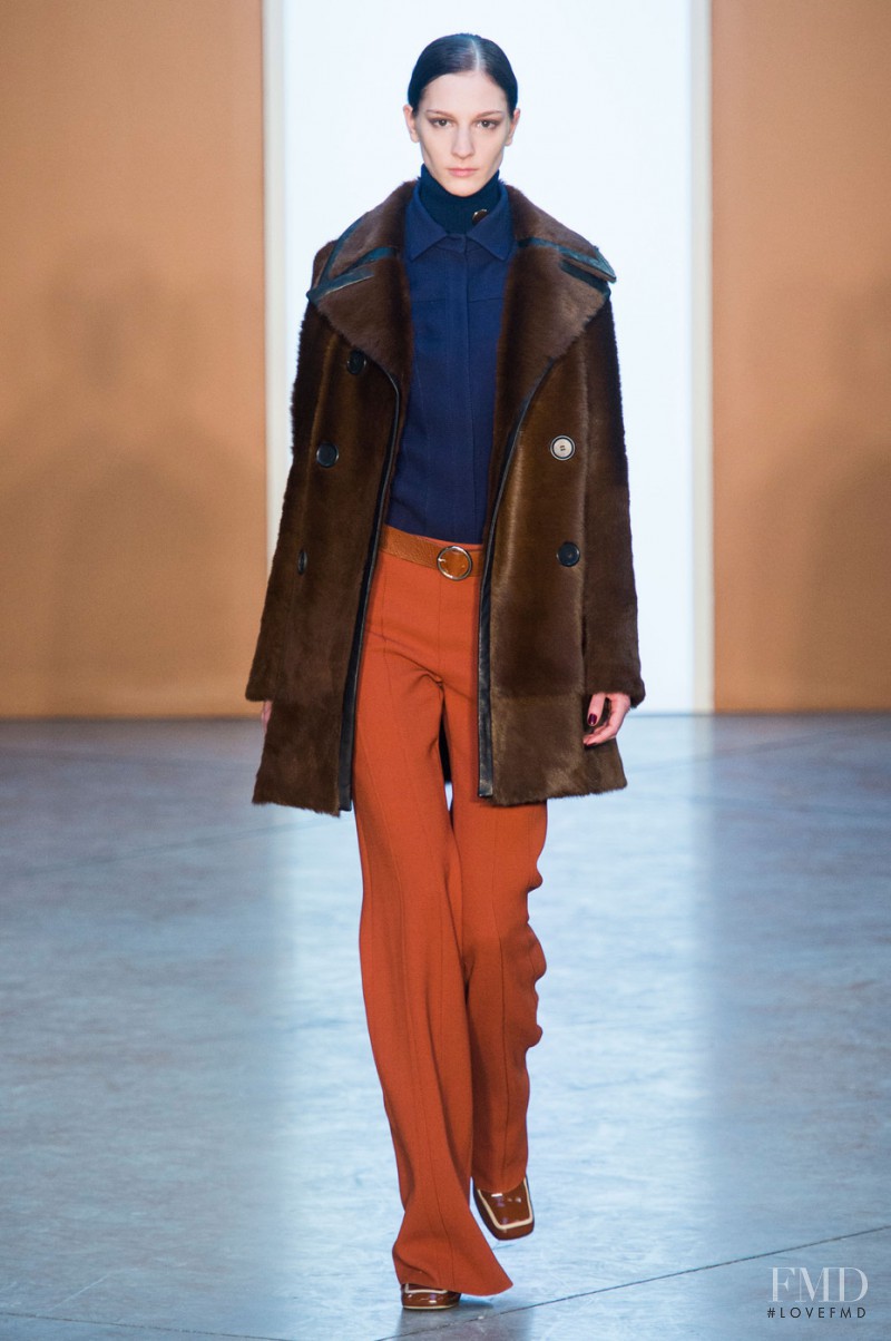 Rosanna Georgiou featured in  the Derek Lam fashion show for Autumn/Winter 2015
