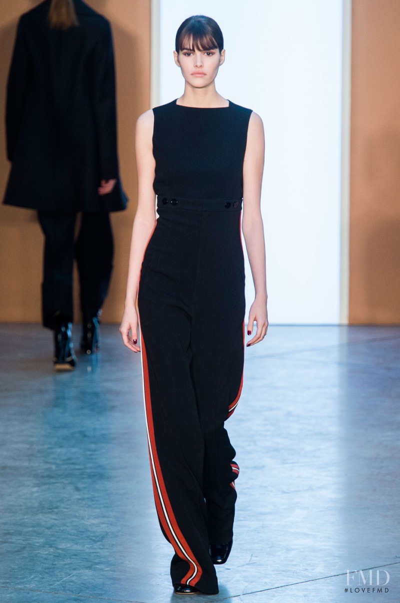 Vanessa Moody featured in  the Derek Lam fashion show for Autumn/Winter 2015