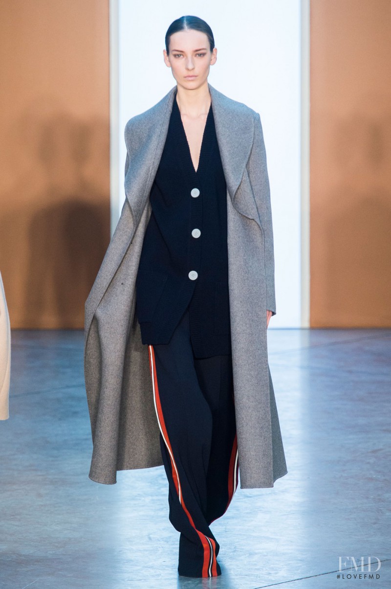 Julia Bergshoeff featured in  the Derek Lam fashion show for Autumn/Winter 2015