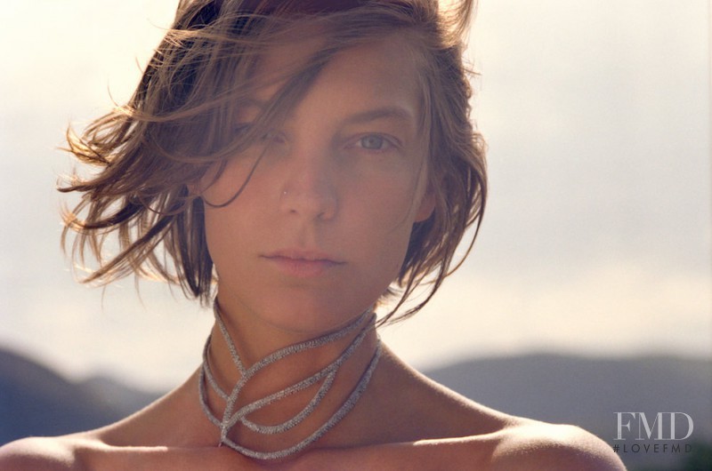 Daria Werbowy featured in  the Maiyet advertisement for Fall 2012