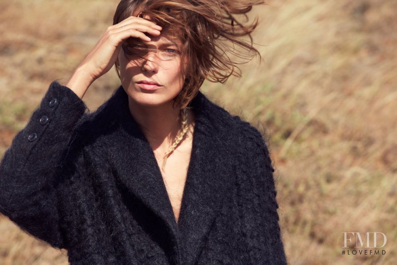 Daria Werbowy featured in  the Maiyet advertisement for Fall 2012