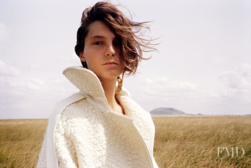 Daria Werbowy featured in  the Maiyet advertisement for Fall 2012