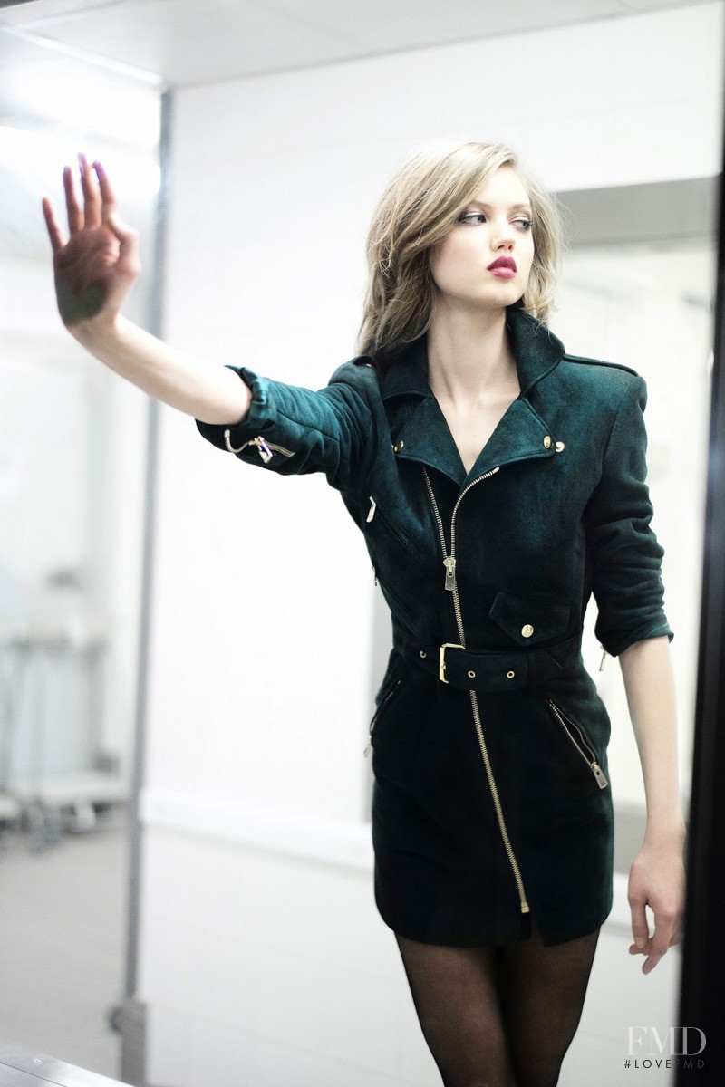 Lindsey Wixson featured in  the Alexandre Vauthier advertisement for Spring/Summer 2015