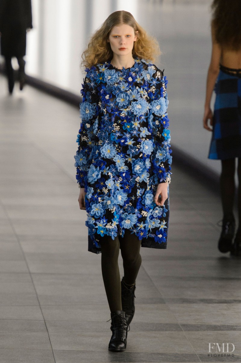 Alexandra Elizabeth Ljadov featured in  the Preen by Thornton Bregazzi fashion show for Autumn/Winter 2015